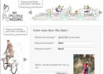 Save The Date par My Little Wedding